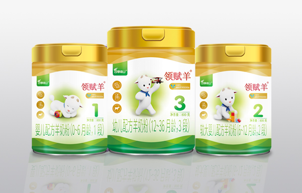 新品上市！ 领赋羊系列婴幼儿配方羊奶粉 